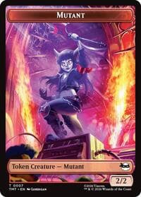Mutant // Mutagen Double-Sided Token - Teenage Mutant Ninja Turtles - Magic: The Gathering card