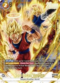Son Goku/Vegeta (Alternate Art) - Dual Evolution - Dragon Ball Super: Fusion World card