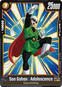 Son Gohan : Adolescence - Dual Evolution - Dragon Ball Super: Fusion World card
