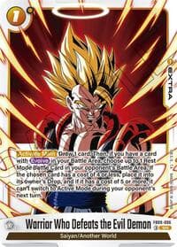 Warrior Who Defeats the Evil Demon - Dual Evolution - Dragon Ball Super: Fusion World card