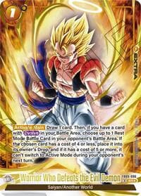 Warrior Who Defeats the Evil Demon (Alternate Art) - Dual Evolution - Dragon Ball Super: Fusion World card