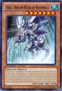 Tidal, Dragon Ruler of Waterfalls - Lord of the Tachyon Galaxy - YuGiOh card