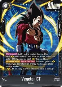 Vegeta : GT - FB09-117 - Dual Evolution - Dragon Ball Super: Fusion World card