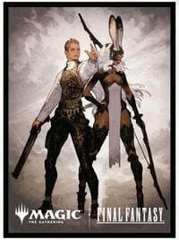 Magic: The Gathering Player's Card Sleeve - FINAL FANTASY - Balthier and Fran Borderless MFS-52 (80-Pack) - Ensky Card Sleeves - Card Sleeves card