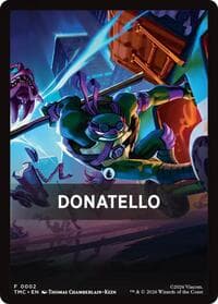 Donatello Theme Card - Commander: Teenage Mutant Ninja Turtles - Magic: The Gathering card