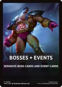 Bosses + Events - Commander: Teenage Mutant Ninja Turtles - Magic: The Gathering card