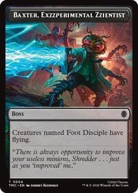 Baxter, Exzzperimental Zzientist - Commander: Teenage Mutant Ninja Turtles - Magic: The Gathering card