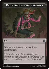 Rat King, The Chaosbringer - Commander: Teenage Mutant Ninja Turtles - Magic: The Gathering card