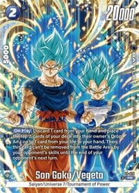 Son Goku/Vegeta (2nd Anniversary Pack) - Fusion World Promotion Cards and Packs - Dragon Ball Super: Fusion World card