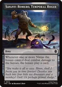Savanti Romero, Temporal Rogue - Commander: Teenage Mutant Ninja Turtles - Magic: The Gathering card