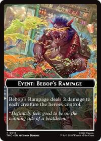 Event: Bebop's Rampage - Commander: Teenage Mutant Ninja Turtles - Magic: The Gathering card