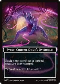 Event: Chrome Dome's Overload - Commander: Teenage Mutant Ninja Turtles - Magic: The Gathering card