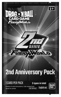 2nd Anniversary Pack - Fusion World Promotion Cards and Packs - Dragon Ball Super: Fusion World card