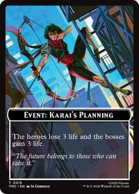 Event: Karai's Planning - Commander: Teenage Mutant Ninja Turtles - Magic: The Gathering card