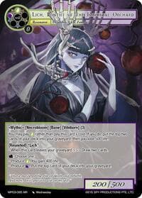 Lich, Pontiff of the Immortal Orchard - Masterpiece Collection 03 "Dimensional Hope" - Force of Will card