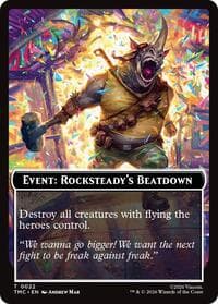 Event: Rocksteady's Beatdown - Commander: Teenage Mutant Ninja Turtles - Magic: The Gathering card