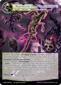 Deathbound Phylactery Scepter - Masterpiece Collection 03 "Dimensional Hope" - Force of Will card