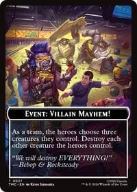 Event: Villain Mayhem! - Commander: Teenage Mutant Ninja Turtles - Magic: The Gathering card
