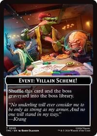 Event: Villain Scheme! - Commander: Teenage Mutant Ninja Turtles - Magic: The Gathering card