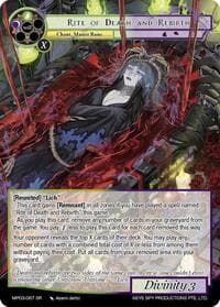 Rite of Death and Rebirth - Masterpiece Collection 03 "Dimensional Hope" - Force of Will card