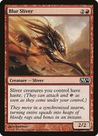 Blur Sliver - Magic 2014 (M14) - Magic: The Gathering card