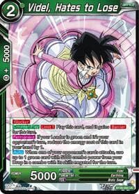 Videl, Hates to Lose - Three Glorious Fighters - Dragon Ball Super: Masters card