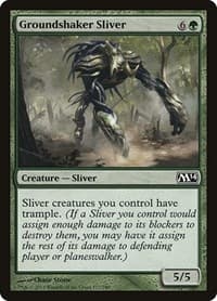 Groundshaker Sliver - Magic 2014 (M14) - Magic: The Gathering card