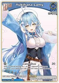 Yukihana Lamy (P) (hBP04-043) - hololive OFFICIAL CARD GAME Promos - Hololive card