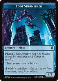 Foot Skirmisher - Commander: Teenage Mutant Ninja Turtles - Magic: The Gathering card
