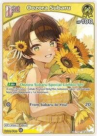 Oozora Subaru (P) (hBP04-068) (Alternate Art) - Curious Universe - Hololive card