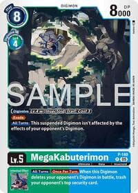 MegaKabuterimon P-140 (Reprint) - Advanced Booster Digimon Generation - Digimon Card Game card