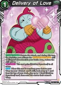 Delivery of Love - Three Glorious Fighters - Dragon Ball Super: Masters card
