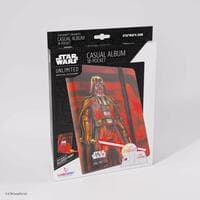 Star Wars: Unlimited Casual Album 18-Pocket Side-Loading - Darth Vader - Unstoppable - GameGenic Storage Albums - Storage Albums card