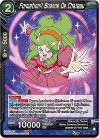 Formation!! Brianne De Chateau - Three Glorious Fighters - Dragon Ball Super: Masters card
