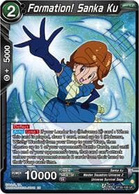 Formation! Sanka Ku - Three Glorious Fighters - Dragon Ball Super: Masters card