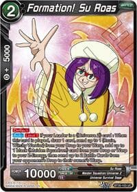 Formation! Su Roas - Three Glorious Fighters - Dragon Ball Super: Masters card