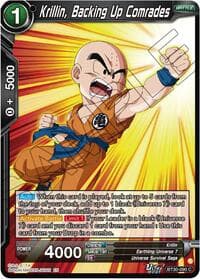 Krillin, Backing Up Comrades - Three Glorious Fighters - Dragon Ball Super: Masters card