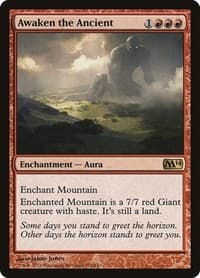 Awaken the Ancient - Magic 2014 (M14) - Magic: The Gathering card