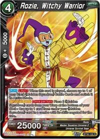 Rozie, Witchy Warrior - Three Glorious Fighters - Dragon Ball Super: Masters card
