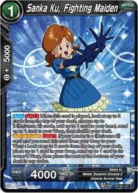Sanka Ku, Fighting Maiden - Three Glorious Fighters - Dragon Ball Super: Masters card