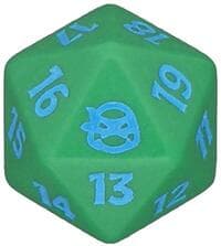 Teenage Mutant Ninja Turtles Prerelease Spindown Life Counter (Leonardo) - Wizards of the Coast Dice - Life Counters card