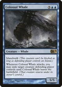 Colossal Whale - Magic 2014 (M14) - Magic: The Gathering card