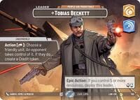 Tobias Beckett - People are Predictable (Showcase) - A Lawless Time - Star Wars: Unlimited card