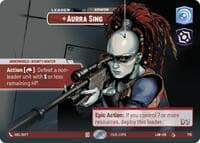 Aurra Sing - Assassin (Showcase) - A Lawless Time - Star Wars: Unlimited card