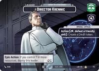 Director Krennic - Amidst My Achievement (Showcase) - A Lawless Time - Star Wars: Unlimited card