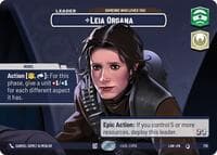 Leia Organa - Someone Who Loves You (Showcase) - A Lawless Time - Star Wars: Unlimited card