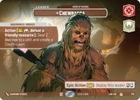 Chewbacca - Hero of Kessel (Showcase) - A Lawless Time - Star Wars: Unlimited card