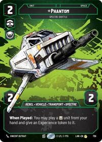 Phantom - Spectre Shuttle (Prestige) - A Lawless Time - Star Wars: Unlimited card