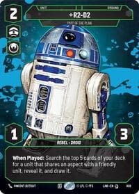 R2-D2 - Part of the Plan (Prestige) - A Lawless Time - Star Wars: Unlimited card