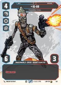 IG-88 - Programmed to Kill (Prestige) - A Lawless Time - Star Wars: Unlimited card